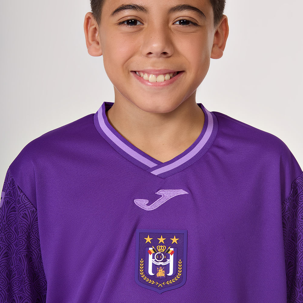 Camisa Joma Anderlecht I 24/25 Infantil Unissex