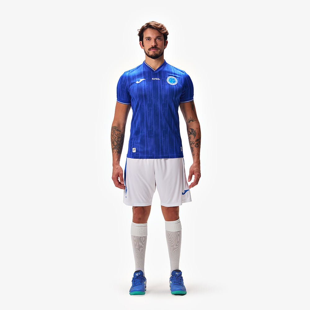 Camiseta de Futsal Joma Home Cruzeiro Masculina