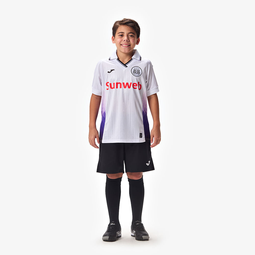 Camisa Joma Anderlecht II Infantil 25/26 - Branco