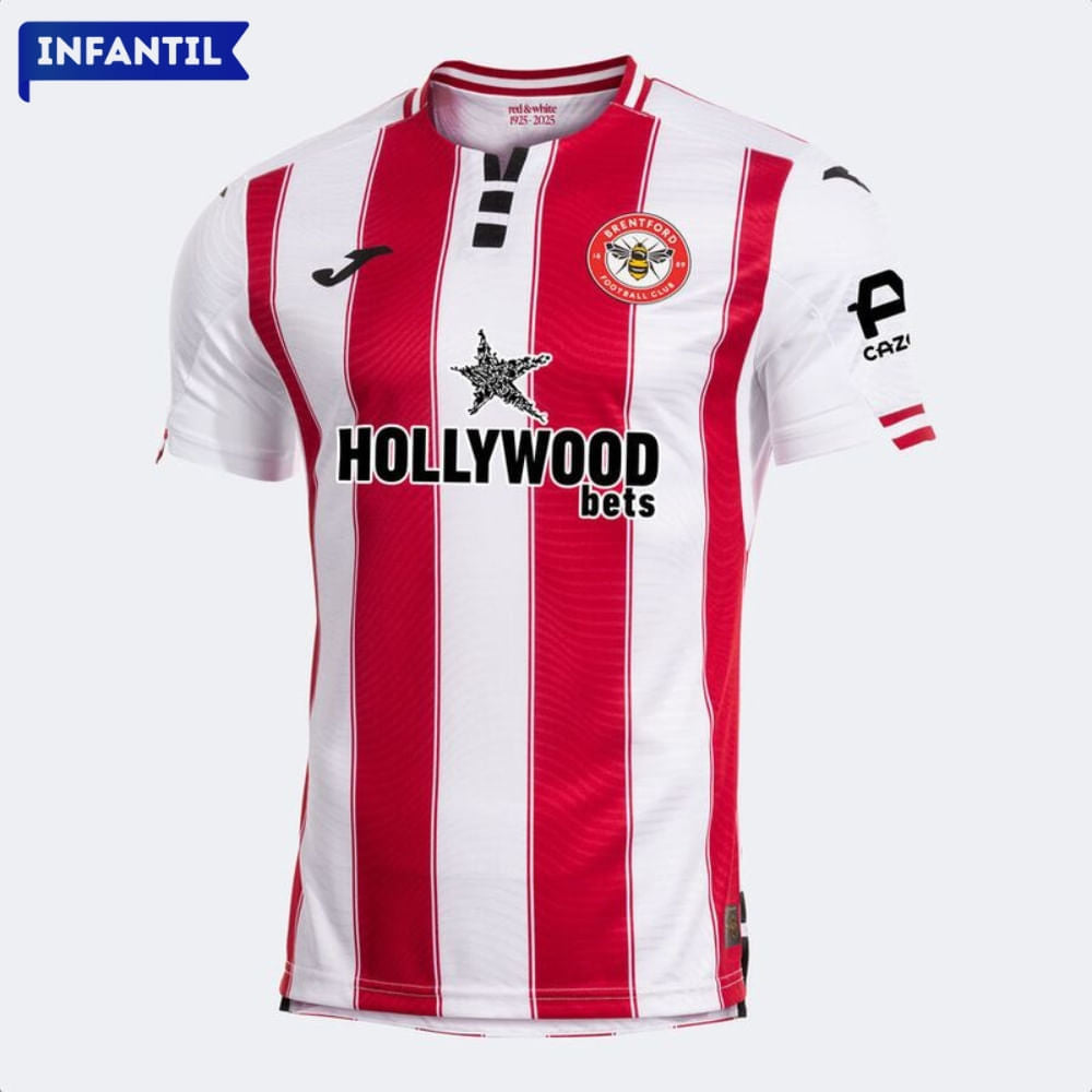 Camisa Joma Brentford I Infantil 25/26