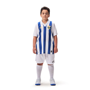 Camisa Joma Leganes I Infantil 25/26 - Azul  e Branco