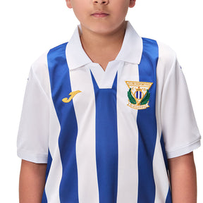 Camisa Joma Leganes I Infantil 25/26 - Azul  e Branco